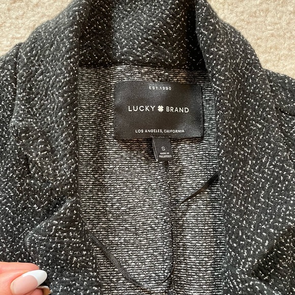 Lucky Brand grey trench - Picture 2 of 2